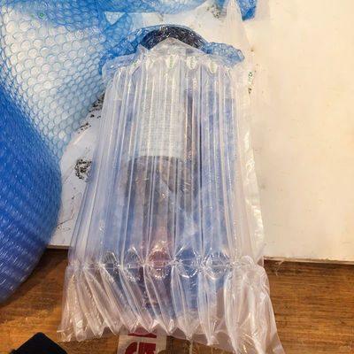 पीई पीए परिवहन सुरक्षा वायु कुशन बुलबुला लपेटें स्तंभ तकिया सेल ट्यूब inflatable 55um-70um