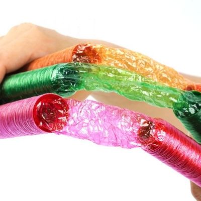 रंगीन सेल्युलोज प्लास्टिक सॉसेज आवरण सॉसेज के लिए पीवीडी